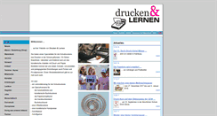 Desktop Screenshot of drucken-und-lernen.de